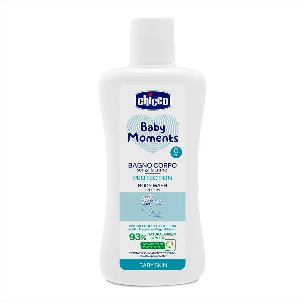 CHICCO Šampon na tělo Baby Moments Protection 200 ml 0m+