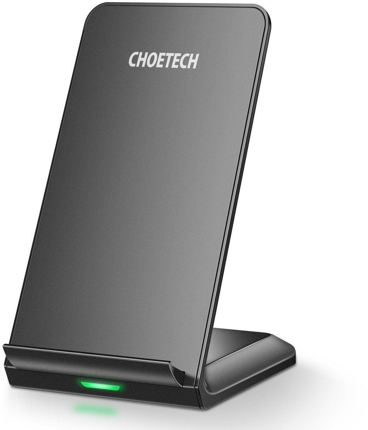 ChoeTech 15W 2 Coils Super Fast Wireless Charging Stand Black