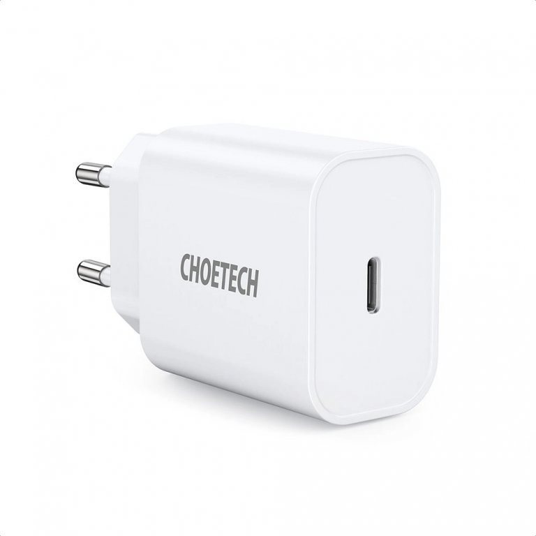 ChoeTech PD20W Type-C PD Wall Charger White