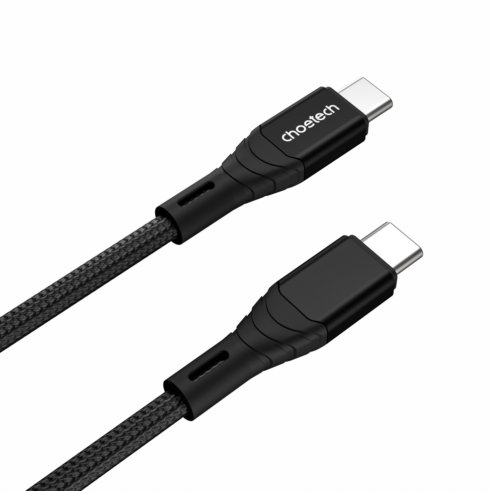 Kvalitní kabel Choetech PD100W pro přenos dat a energie mezi zařízeními s konektorem USB-C.