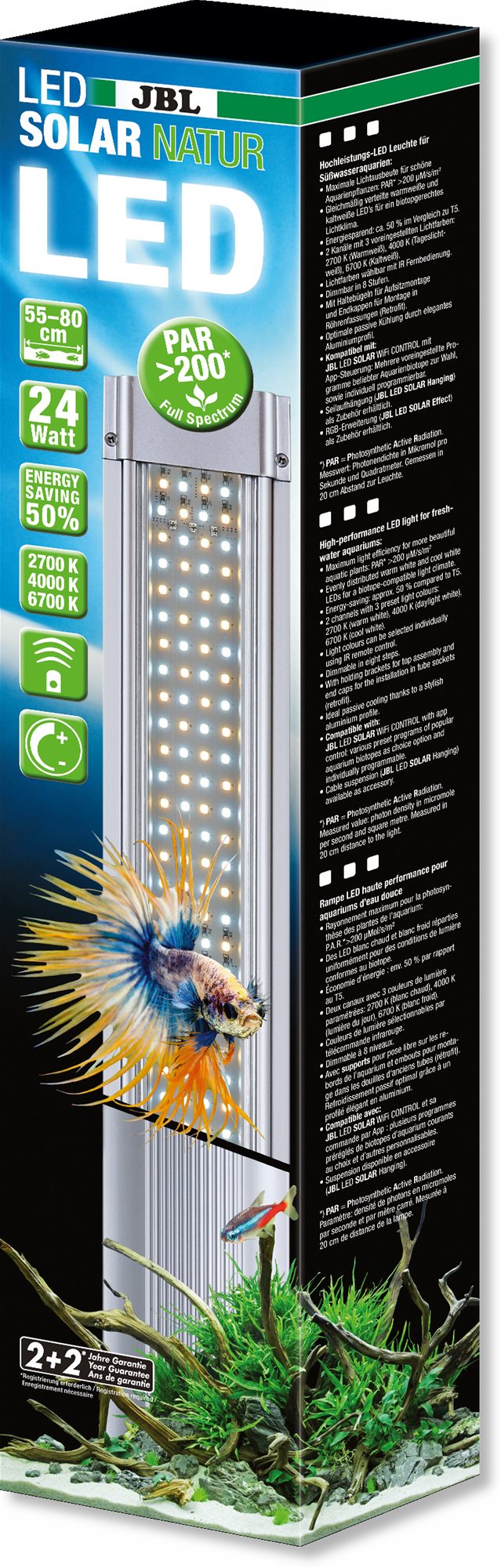 JBL LED Solar Natur 24 W 549/590 mm
