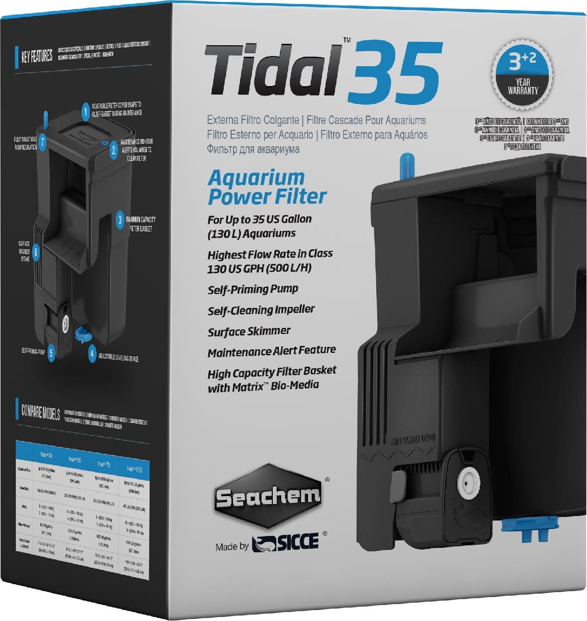 Seachem Tidal Filter 35 140 l