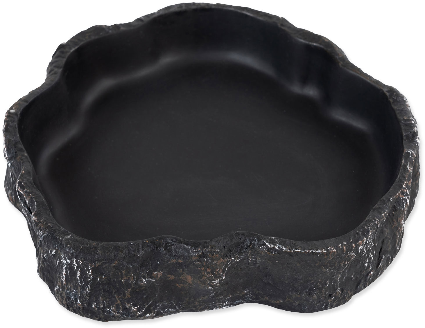 Repti Planet Miska na krmení černá 15,5 × 14,0 × 3,4 cm