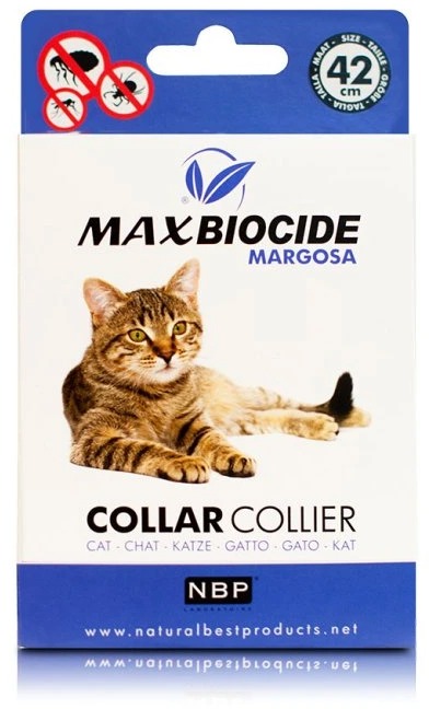 Max Biocide Margosa antiparazitní obojek pro kočky 42 cm