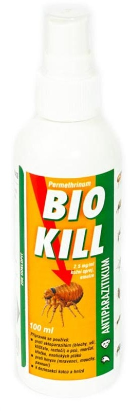 Bio Kill 2,5 mg/ml kožní sprej emulze 100 ml