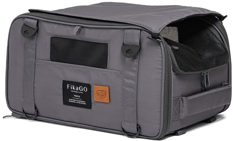 Fikago Nosič cestovní pro psy a kočky Truffle Grey
