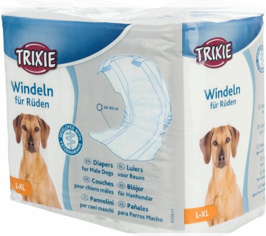 Trixie Papírové pleny pás L-XL 12 ks/bal
