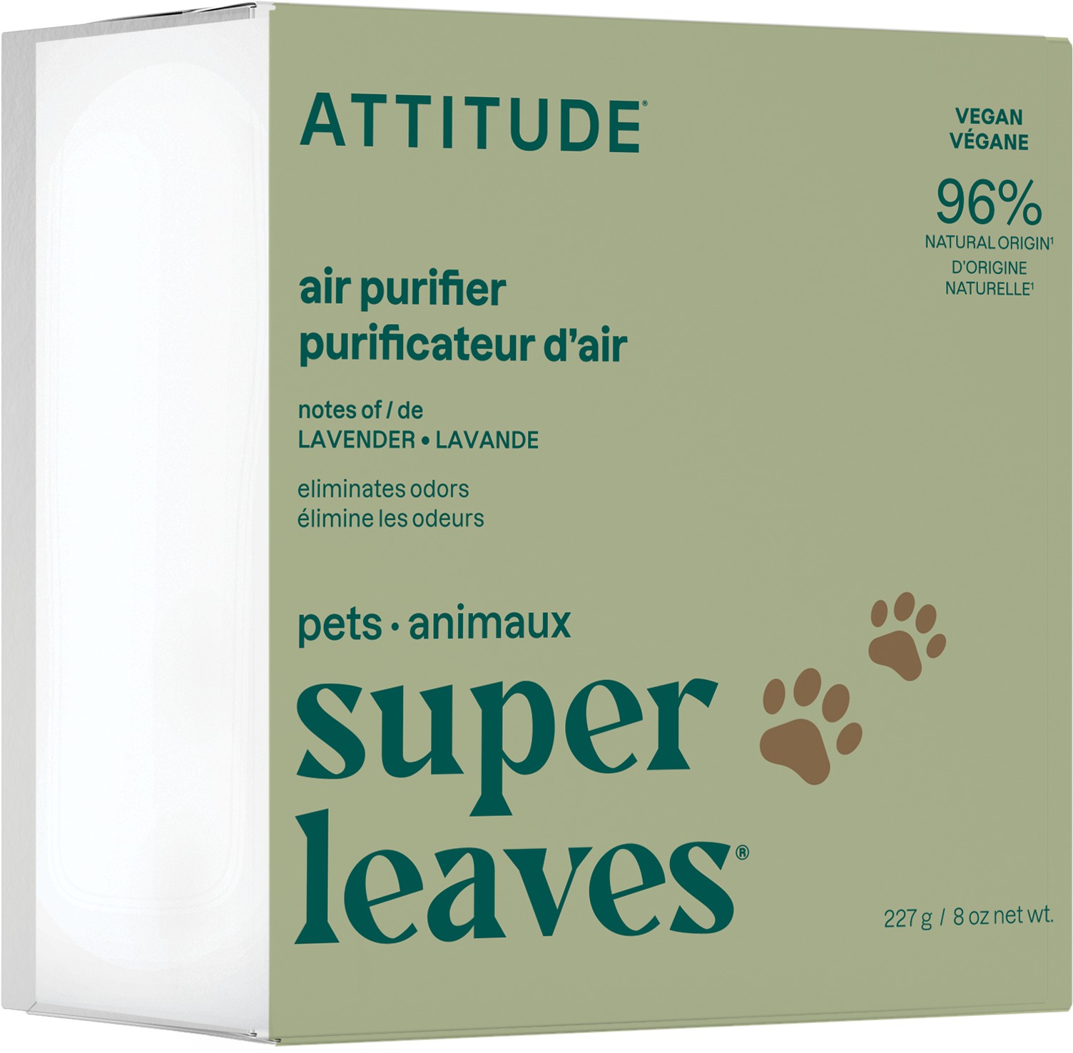 ATTITUDE Super Leaves Pets pro zvířecí mazlíčky levandule 227 g