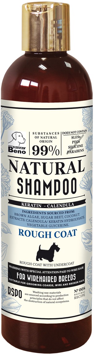 Super Beno Přírodní šampon pro psy s hrubou srstí 300 ml