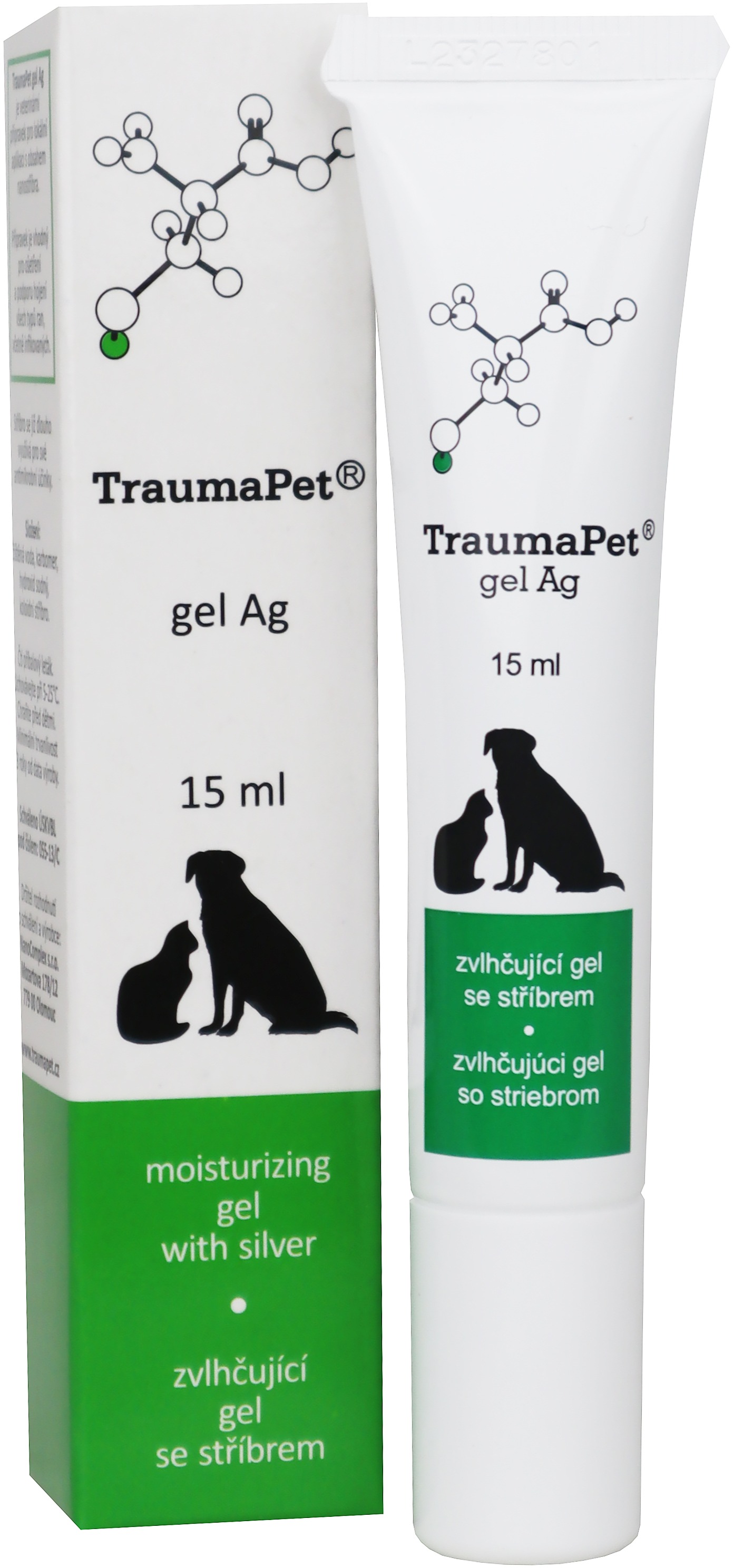 TraumaPet Gel Ag gel na rány 15 ml