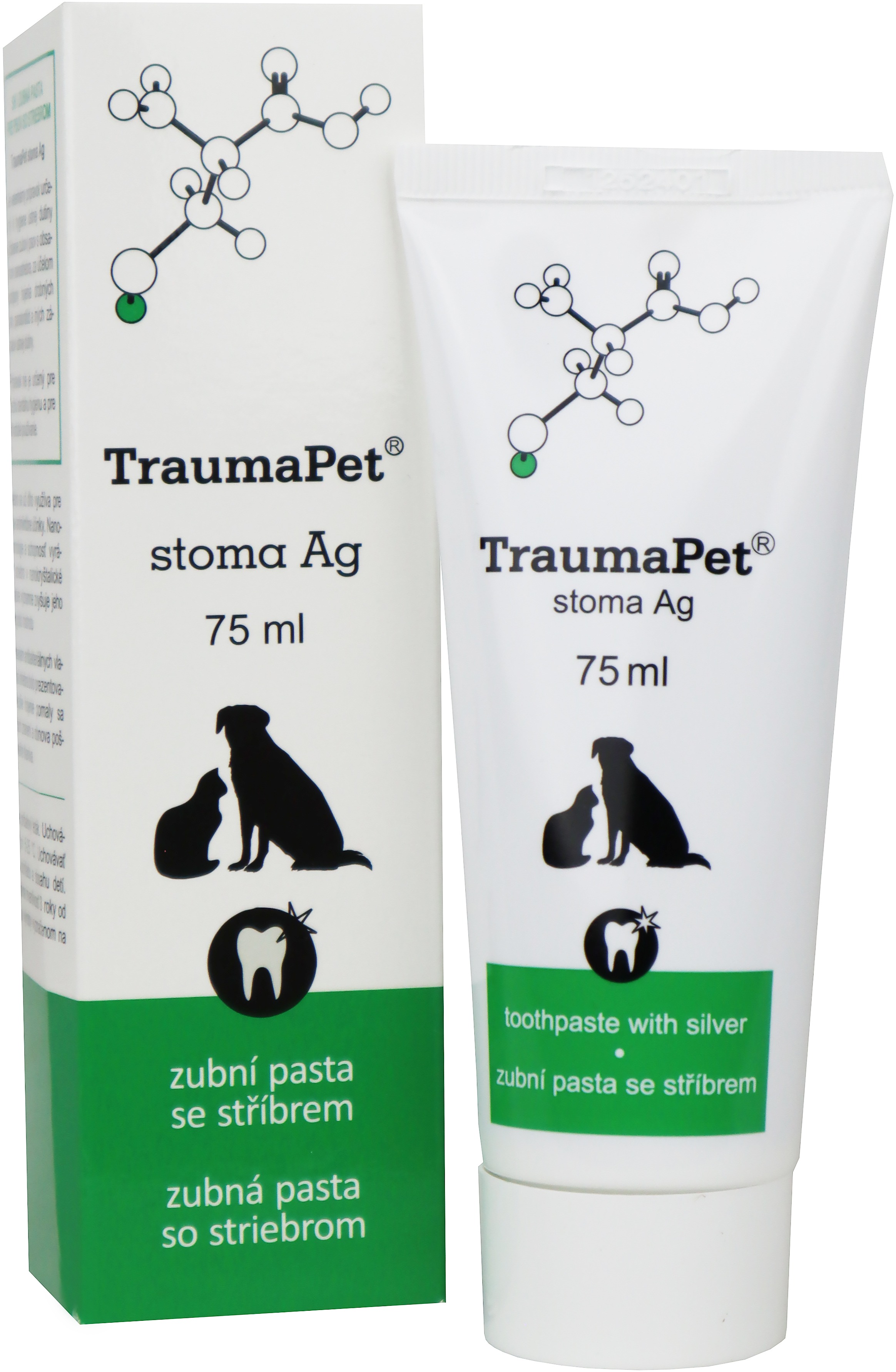TraumaPet Stoma Ag zubní pasta 75 ml