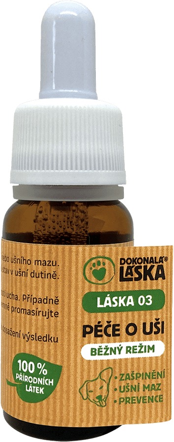 Dokonalá láska 03 Péče o uši běžný režim 10 ml