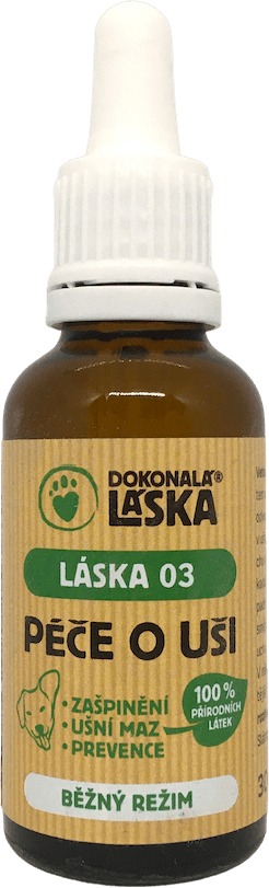 Dokonalá láska 03 Péče o uši běžný režim 30 ml