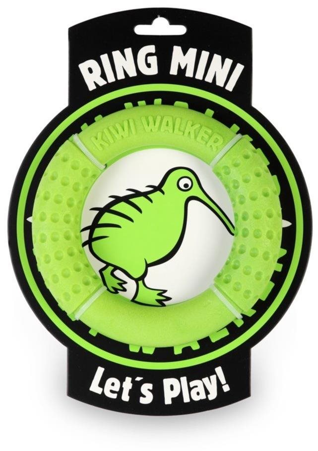 Kiwi Walker Házecí a plovací kruh Mini z TPR pěny 13 cm zelená