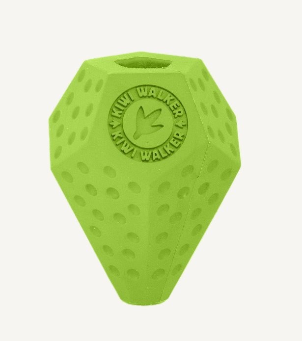 Kiwi Walker Gumová hračka s otvorem na pamlsky Diaball Maxi 10 cm zelená