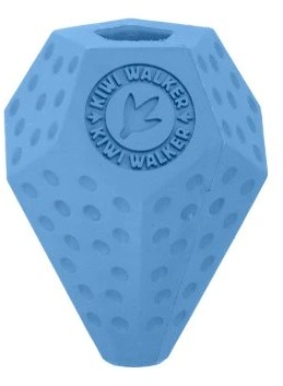 Kiwi Walker Gumová hračka s otvorem na pamlsky Diaball Maxi 10 cm modrá