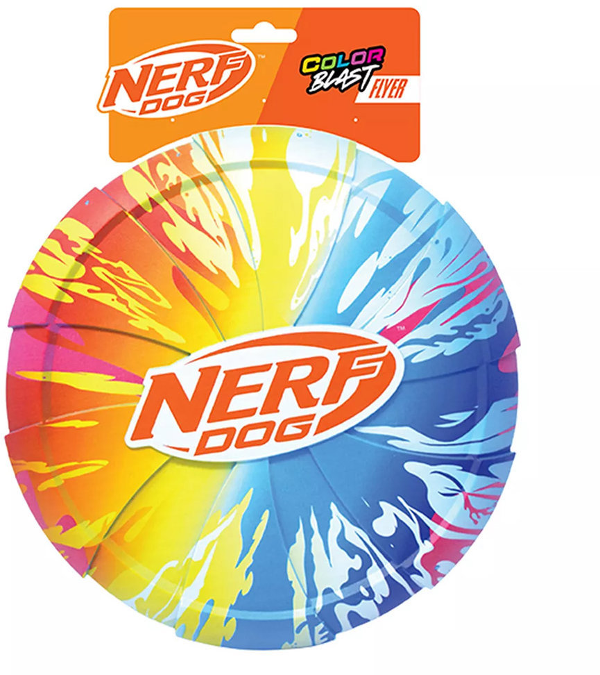 Nerf Dog Disk s barevným úchopem 24 cm