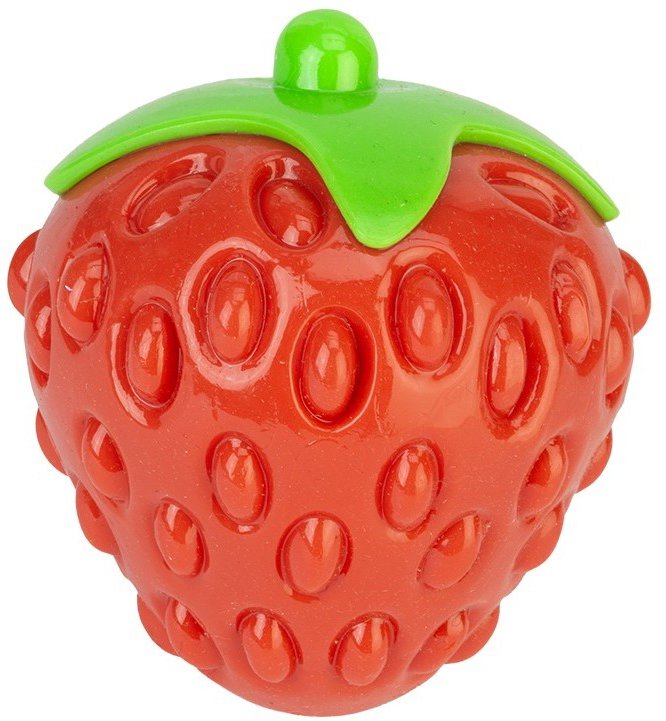Pet Pro Chladící kousací hračka ve tvaru jahody, 9 cm
