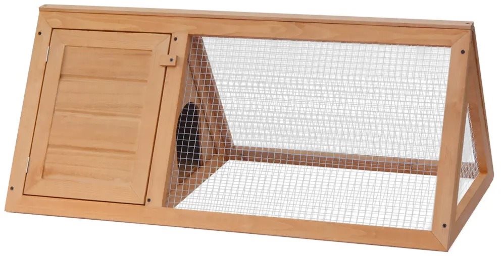 Shumee Klec pro malá zvířata dřevo světle hnědá 98 × 50 × 41 cm