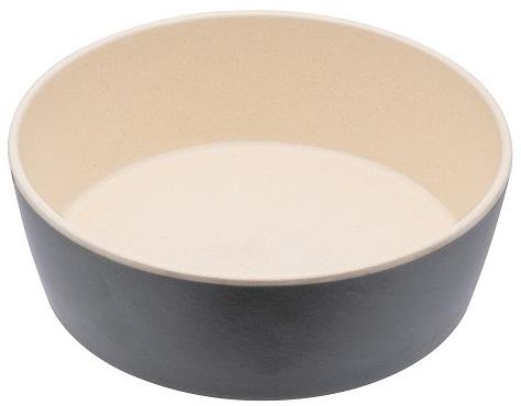 BecoBowl Bambusová miska pro psa Coastal grey vel. S