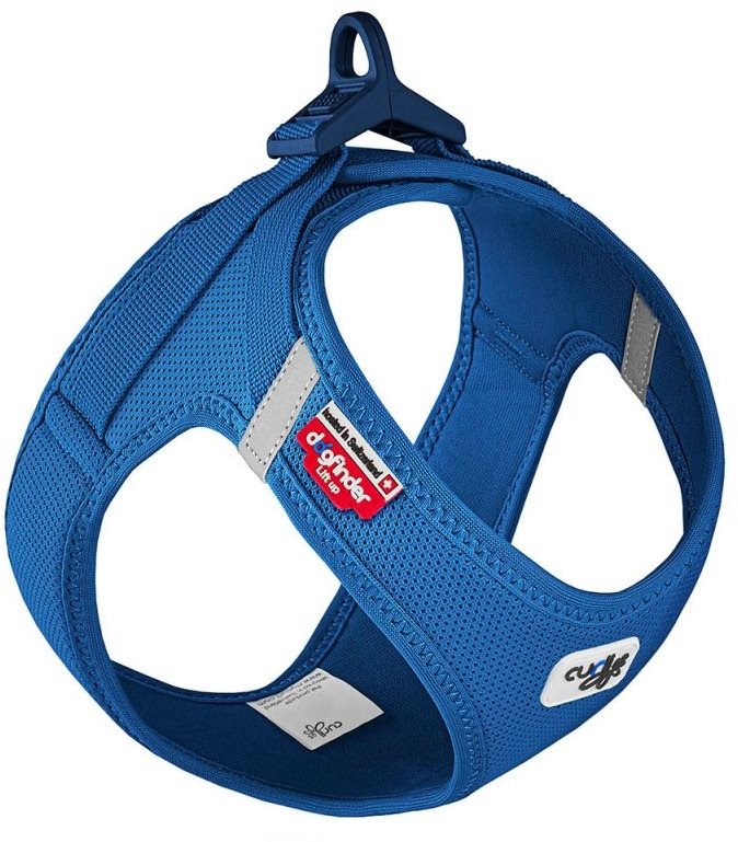 Curli Postroj pro psy se sponou Air-Mesh Blue 2XS 2-4 kg