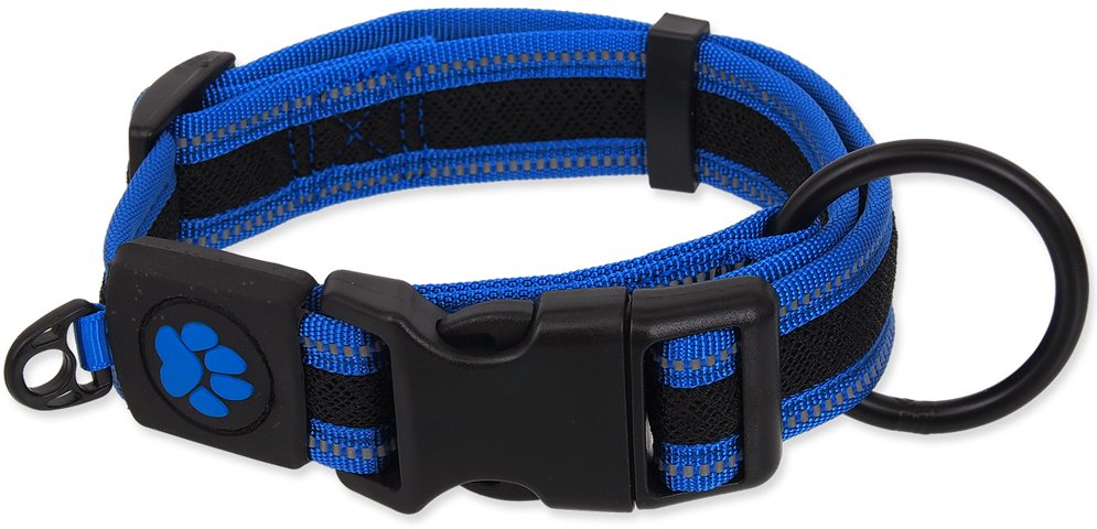 ACTIVE obojek fluffy S modrý 2 × 27-41 cm