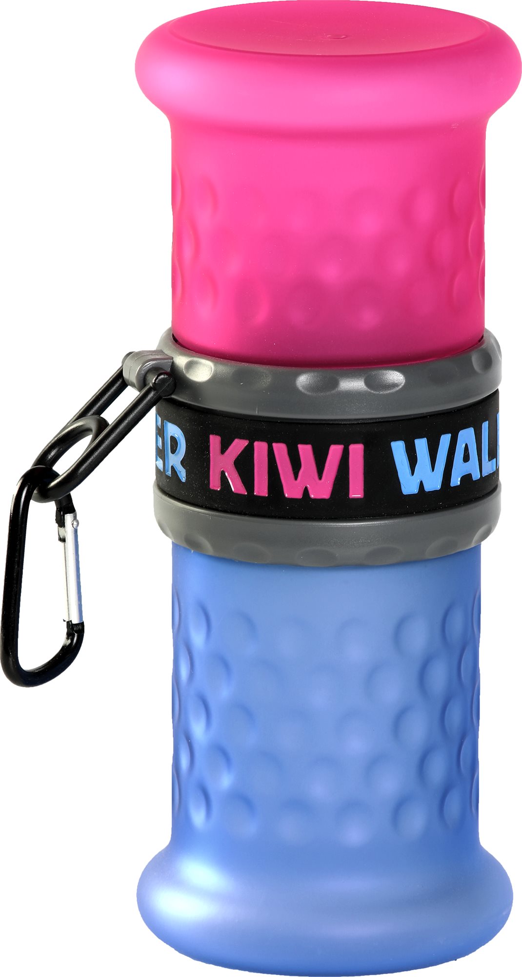 Kiwi Walker Cestovní láhev 2in1 750 + 500 ml růžovomodrá