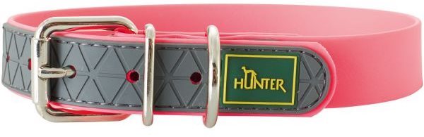 Hunter obojek Convenience, růžový 23 - 31 cm