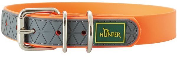 Hunter obojek Convenience, oranžový 53 - 61 cm