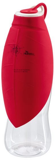 Hunter láhev s miskou List, červená 550 ml