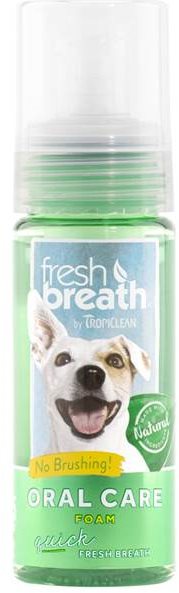 Tropiclean Fresh Breath mentolová pěna na čištění zubů pro psy 130 ml