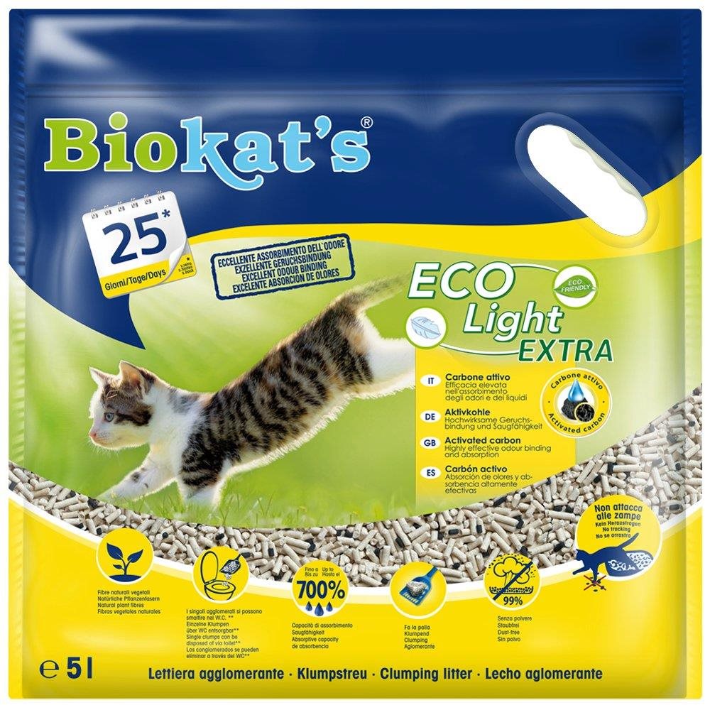 Biokat's eco light extra litter Podestýlka 5 l