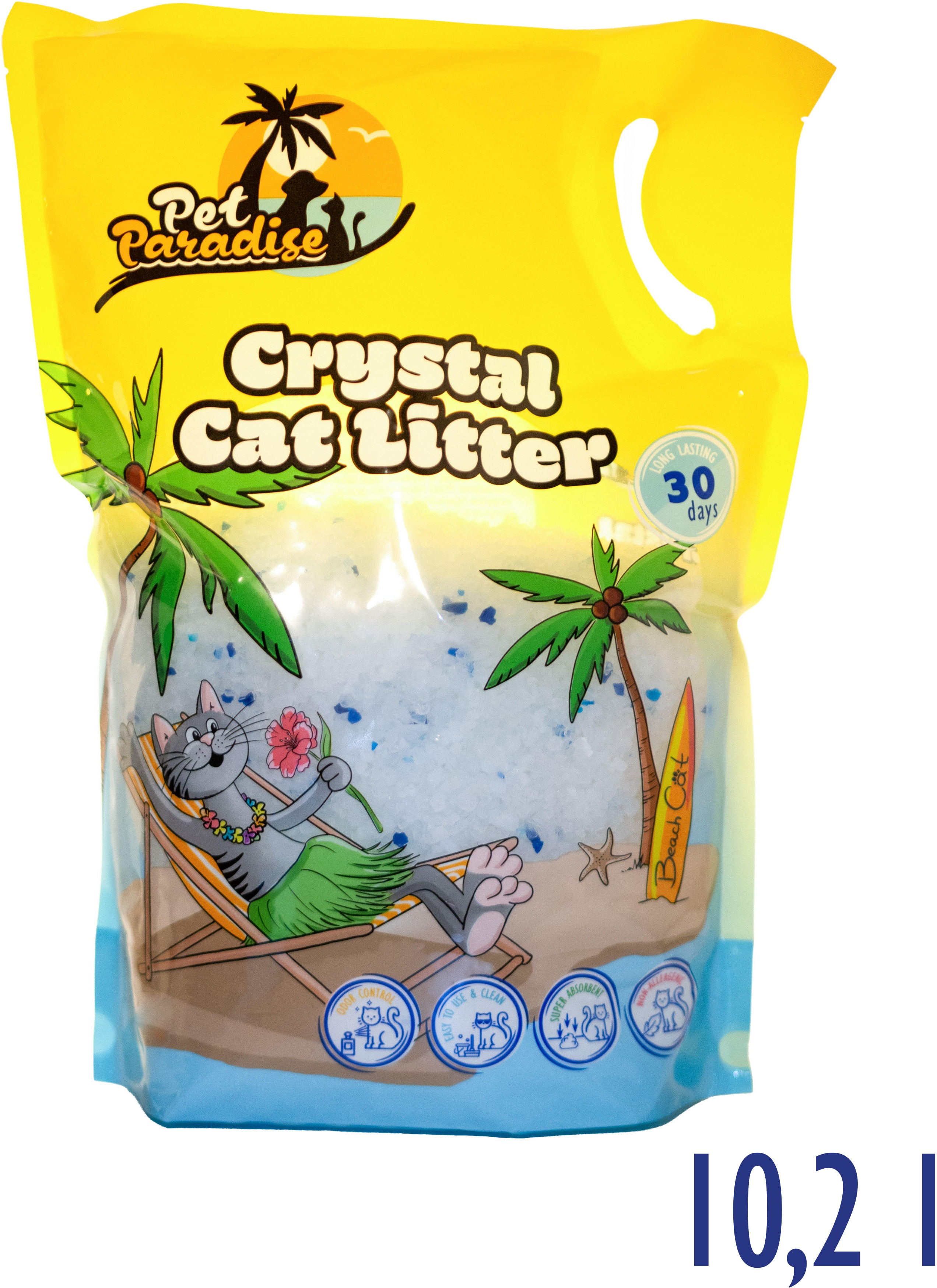 Pet Paradise silikát 10,2 l