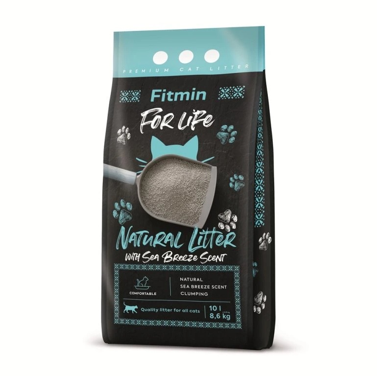 Fitmin For Life Stelivo s vůní pro kočky Mořský vánek 8,6 kg 10 l