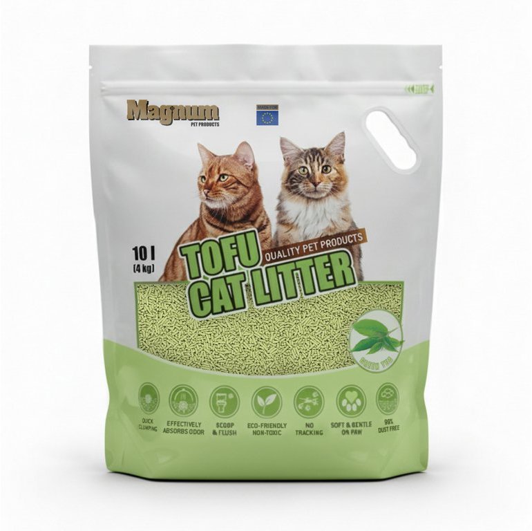 Magnum Tofu stelivo zelený čaj 6 l