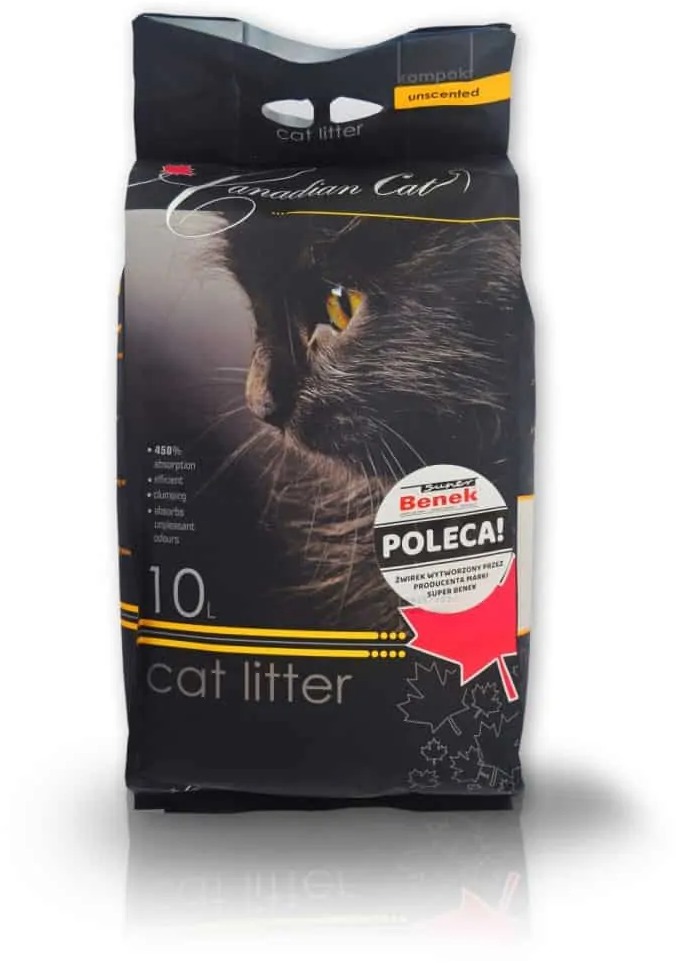 Canadian Cat Unscented 10 l