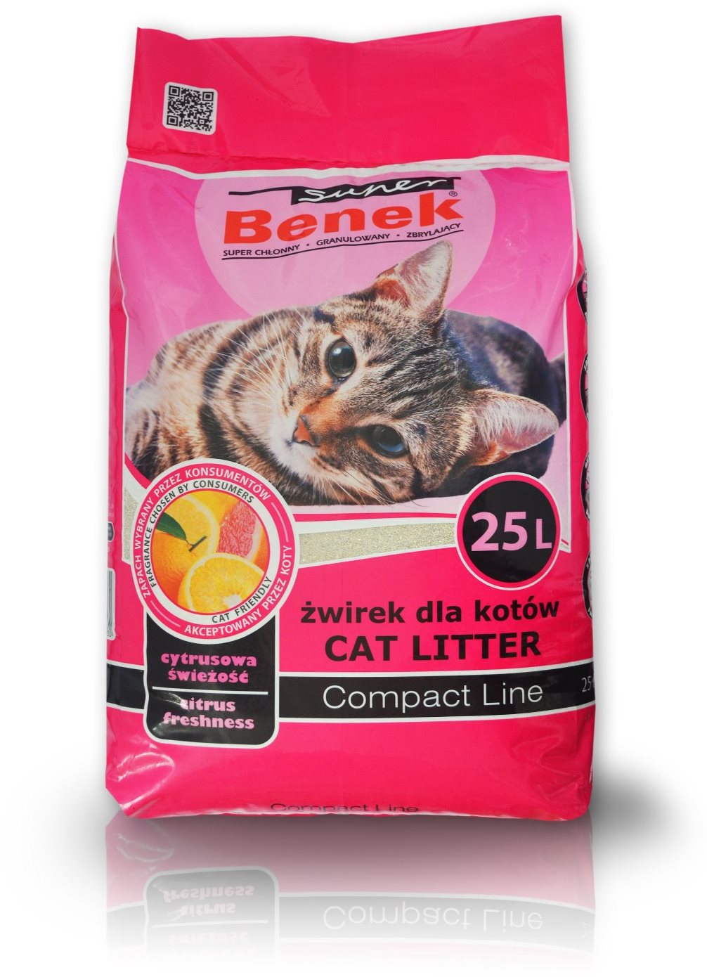 Super Benek Compact Citrus Freshness 25 l