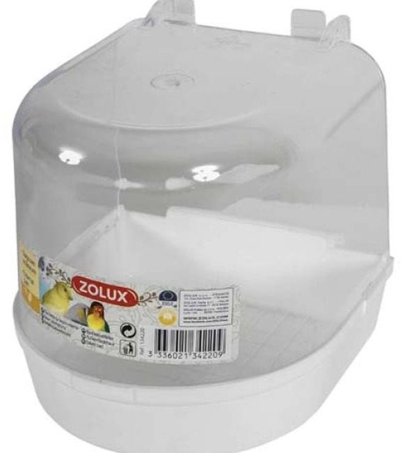 Zolux Koupelnička pro exoty s bílým dnem 13,5 cm