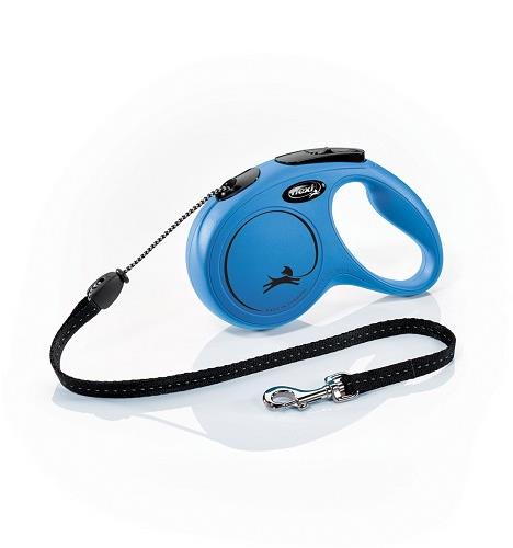 Flexi New Classic M lanko 5 m/20 kg modré
