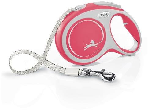 Flexi New Comfort L pásek 8 m/50 kg červené