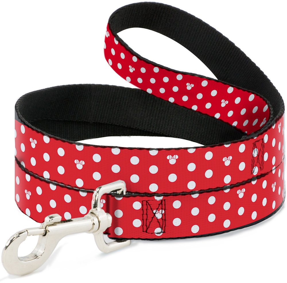 Buckle Down Odolné vodítko pro psa, délka 120 cm, Minnie Mouse
