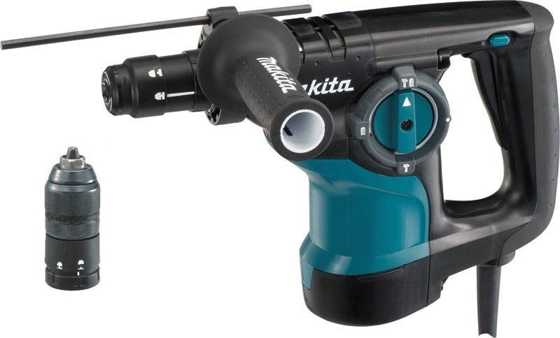 MAKITA Kombinované kladivo s výměnným sklíčidlem 2,9J,800W HR2810T