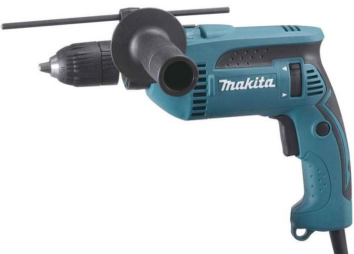 MAKITA Příklepová vrtačka s kufrem,rychlosklíčidlo 1,5-13mm,680W HP1641K