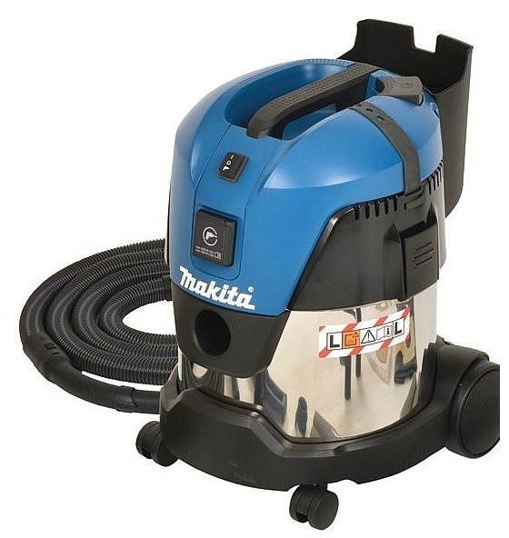 MAKITA Univerzální vysavač nerezová nádoba 20l, 1000W, třída L VC2012L