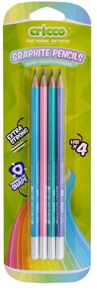 CRICCO HB, trojhranná, pastelové barvy