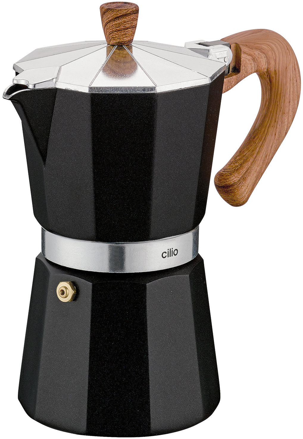 Cilio Moka konvička 321388 CLASSICO NATURA pro 6 šálků