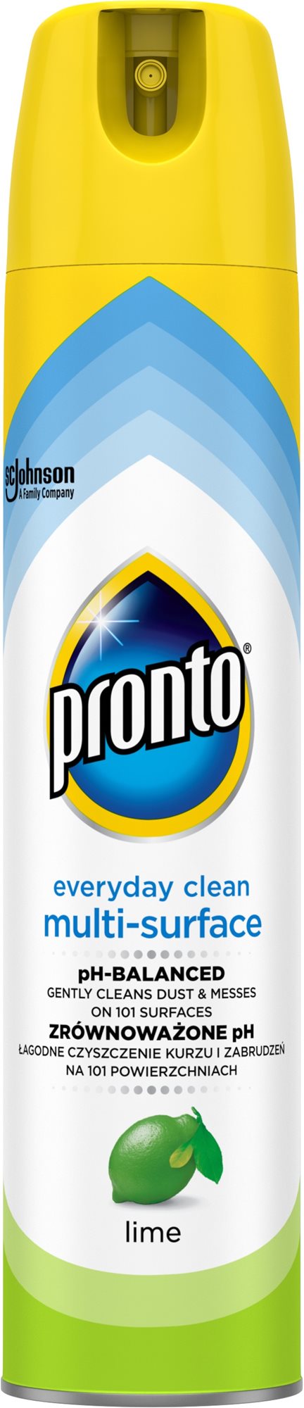 PRONTO proti prachu Limetka 250 ml - účinný čisticí prostředek