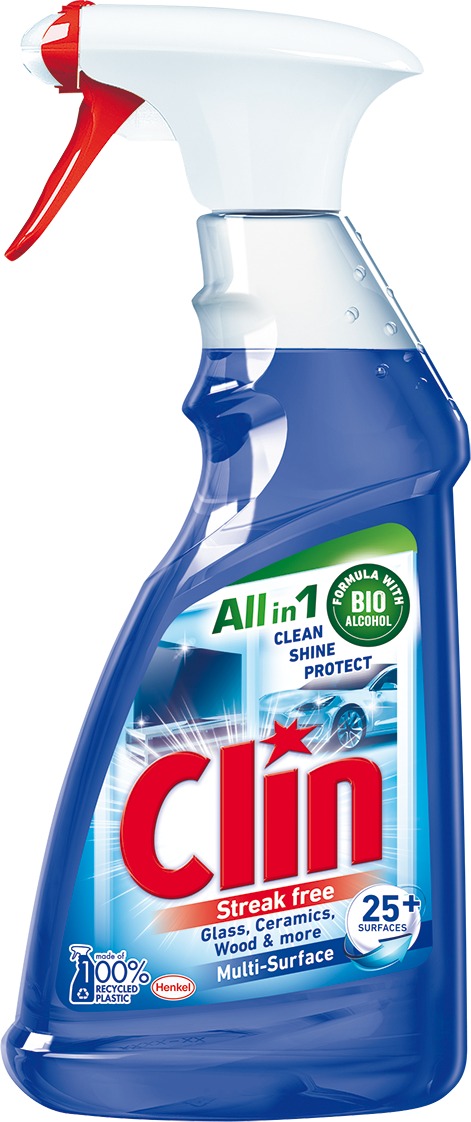 Clin Multi Shine, čistič oken a skla, rozprašovač, 500 ml