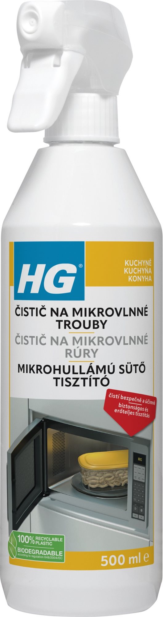 HG čistič pro mikrovlnné trouby 500 ml