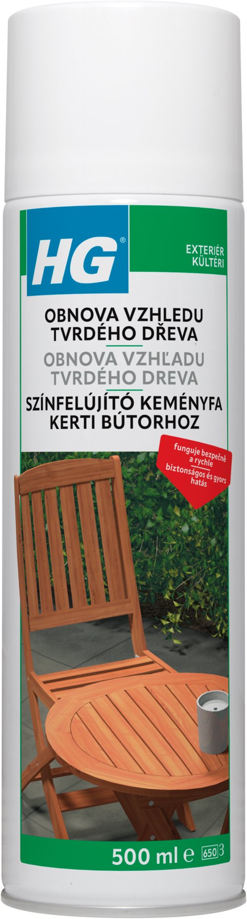 HG obnova vzhledu tvrdého dřeva 500 ml